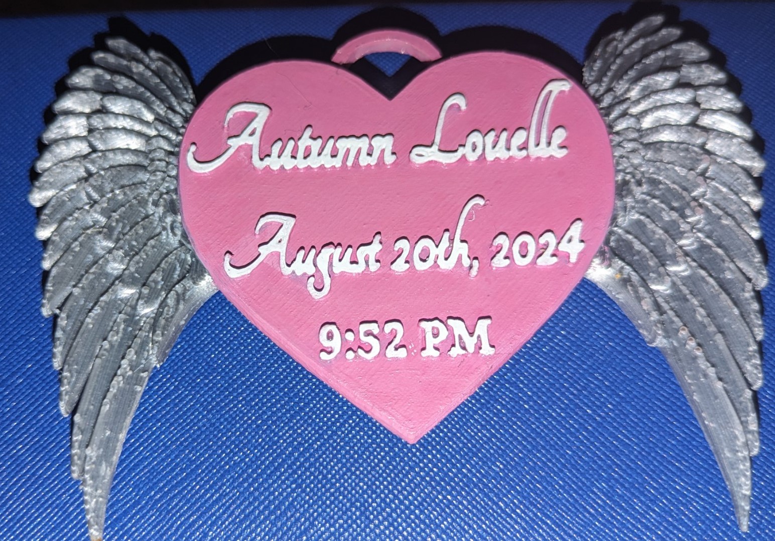 Angel Heart Keychain